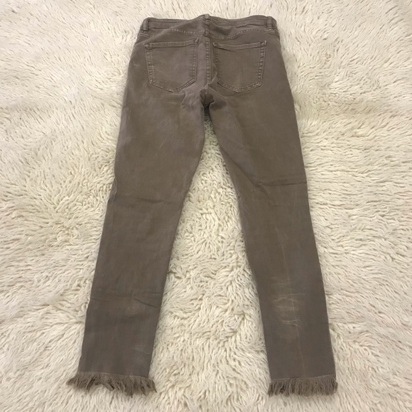 Free People Distressed Brown Jeggings - Picture 5 of 5